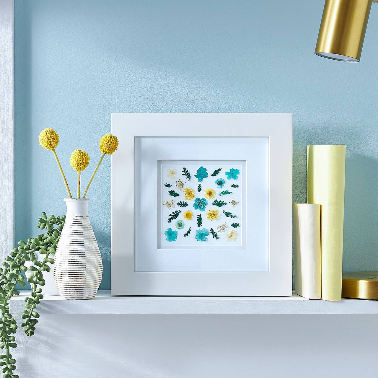 Framed Pressed Mini Flowers